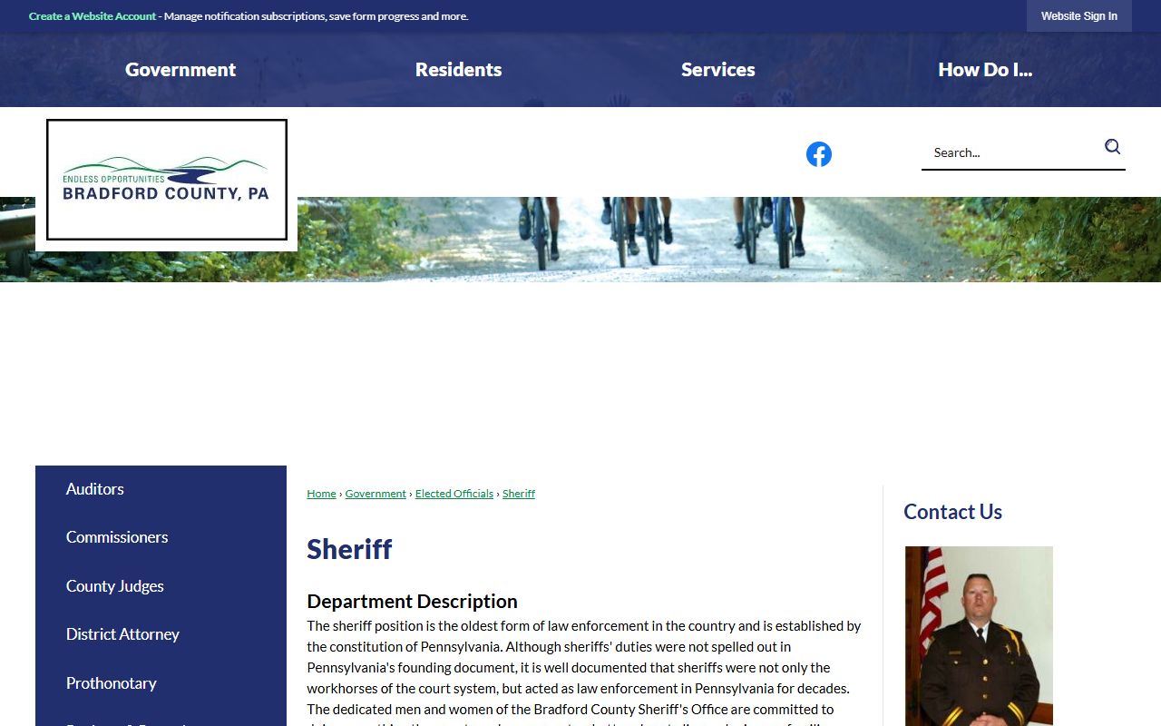 Bradford County court records sheriff office access